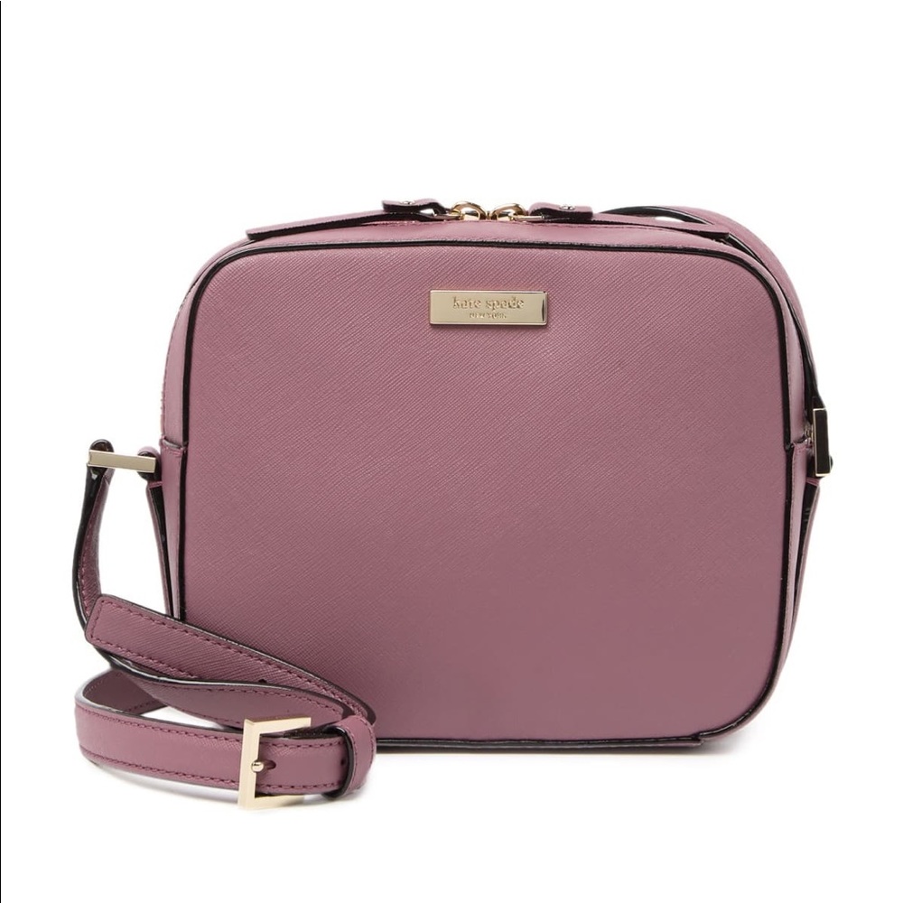 Kate Spade New York purple/mauve crossbody EUC
